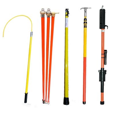 Fiberglass Insulated Rescue Hook Safe Live Work Electrical Rescue Hook For Help