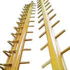Insulated centipede type ladder