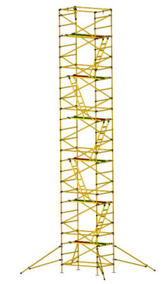 Fully Insulated Safety Platform with Orange / Yellow Color