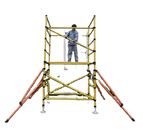 Live Line Inspection Insulated Scaffolding Safety Fully Insulated Platform