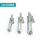 Transmission Line Hardware Fittings Insulator Forged End Fitting For Hot Lines