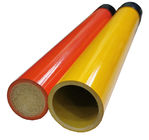 Live Line Tools Epoxy Fiberglass Pipe / Foam Filled Fiber Glass Knitting and Pultruded Tube