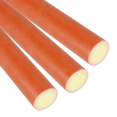 Foam Filled Epoxy Fiberglass Knitting Pultruded Insulation Tube for Hot Line Tools