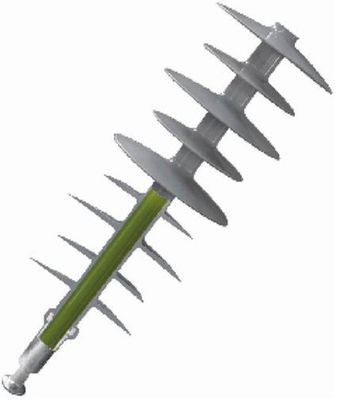 Customized Fiberglass Epoxy Resin Rod Composite Insulator Rod For Fuse Cut Out /Surge Arrester