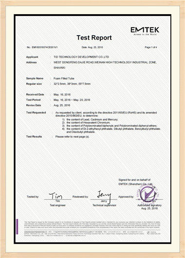 China TID POWER SYSTEM CO ., LTD certification