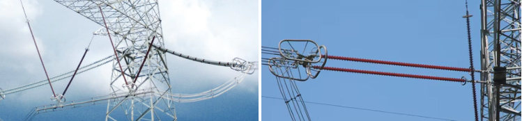 High Voltage 33kV Rated Polymer Composite Suspension Insulator with Anti-pollution Corrosion Resistance and IEC61109 Standard