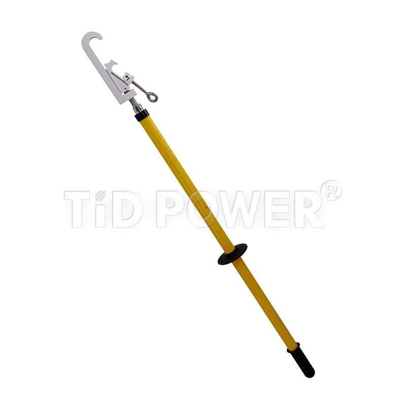 High Voltage and Safety Telescopic Insulated Operating Rod Lineman Tool Wire Pre-connecting
