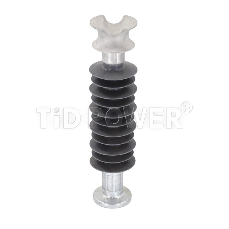 Manufacturer Customizable Good Insulation Polymer Silicone Rubber 69kV Composite Line Post Insulator