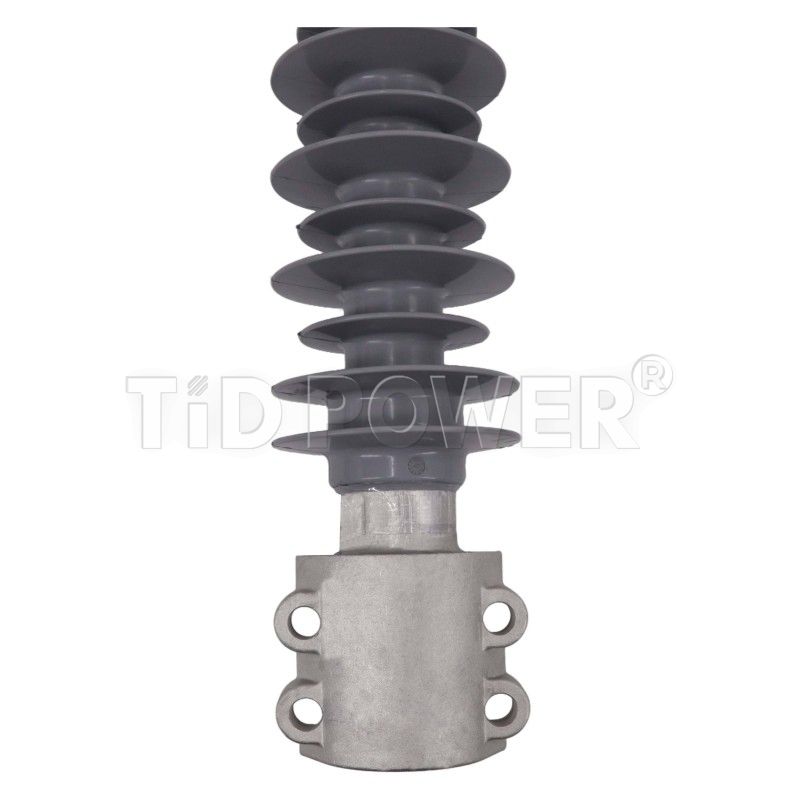 High Voltage Silicone Rubber Polymer Column Insulator, Railway Insulator