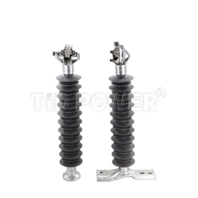 Manufacturer Customizable Good Insulation Polymer Silicone Rubber 69kV Composite Line Post Insulator