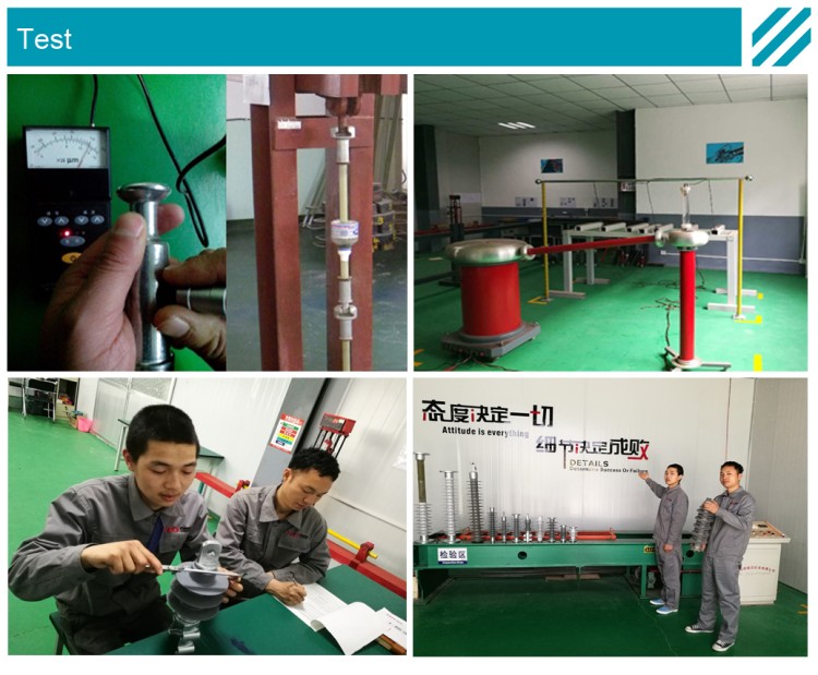 High Voltage Silicone Rubber Polymer Column Insulator, Railway Insulator