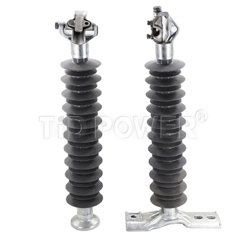Substation Power Line Post Silicone Rubber Polymer Line Post Insulator