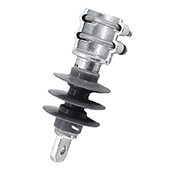 High Voltage Silicone Rubber Polymer Column Insulator, Railway Insulator