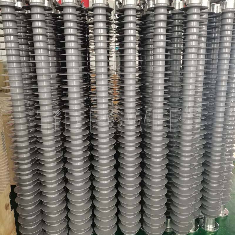 69kV, 110kV, 220kV High Voltage Insulators Electrical Silicon Line Post Insulator