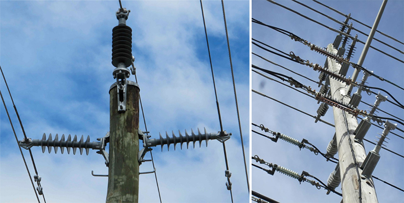 High Voltage 12kV 24kV 36kV Polymer Line Post Insulator for Distribution Line Standard Quality