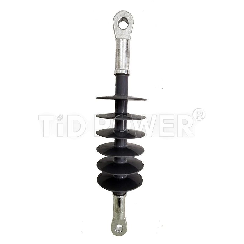 Manufacturer Customizable Good Insulation Silicone Rubber Composite Polymer Suspension Tension Insulator for Electrified Railway