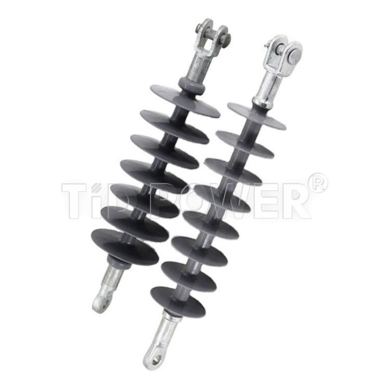 Manufacturer Customized Good Insulation High Voltage Silicone Rubber Composite Polymer Power Suspension Insulator for Powerline