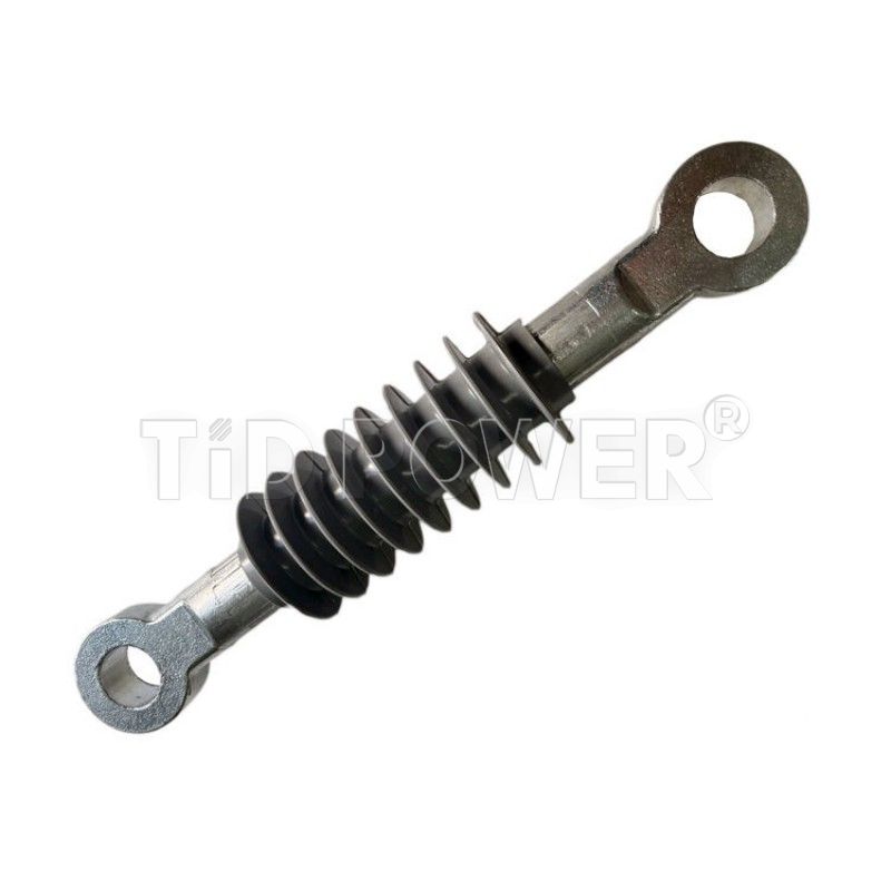 Manufacturer Customizable Good Insulation Silicone Rubber Composite Polymer Suspension Tension Insulator for Electrified Railway