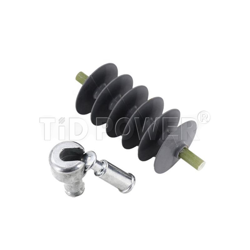 Manufacturer Customized Good Insulation High Voltage Silicone Rubber Composite Polymer Power Suspension Insulator for Powerline
